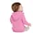 Port & Company® Core Fleece Full-Zip Hooded Infant Sweatshirt